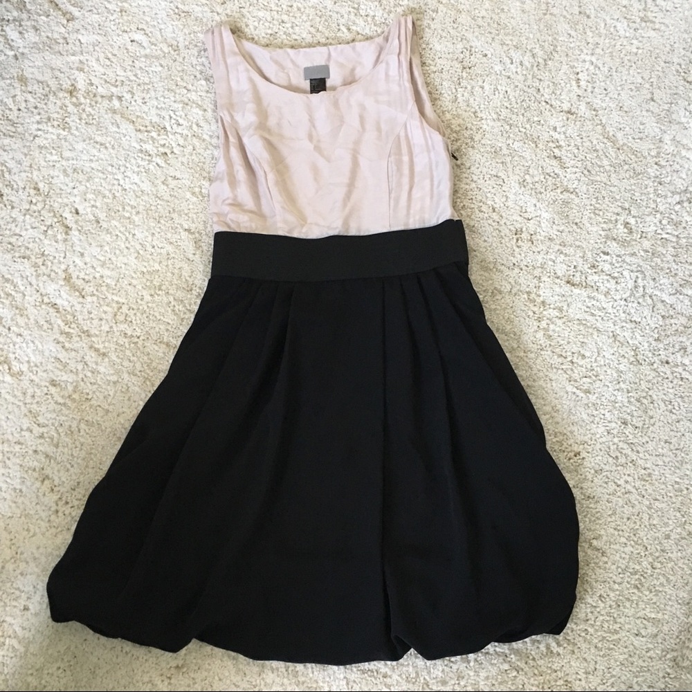 H&M two tone dress
